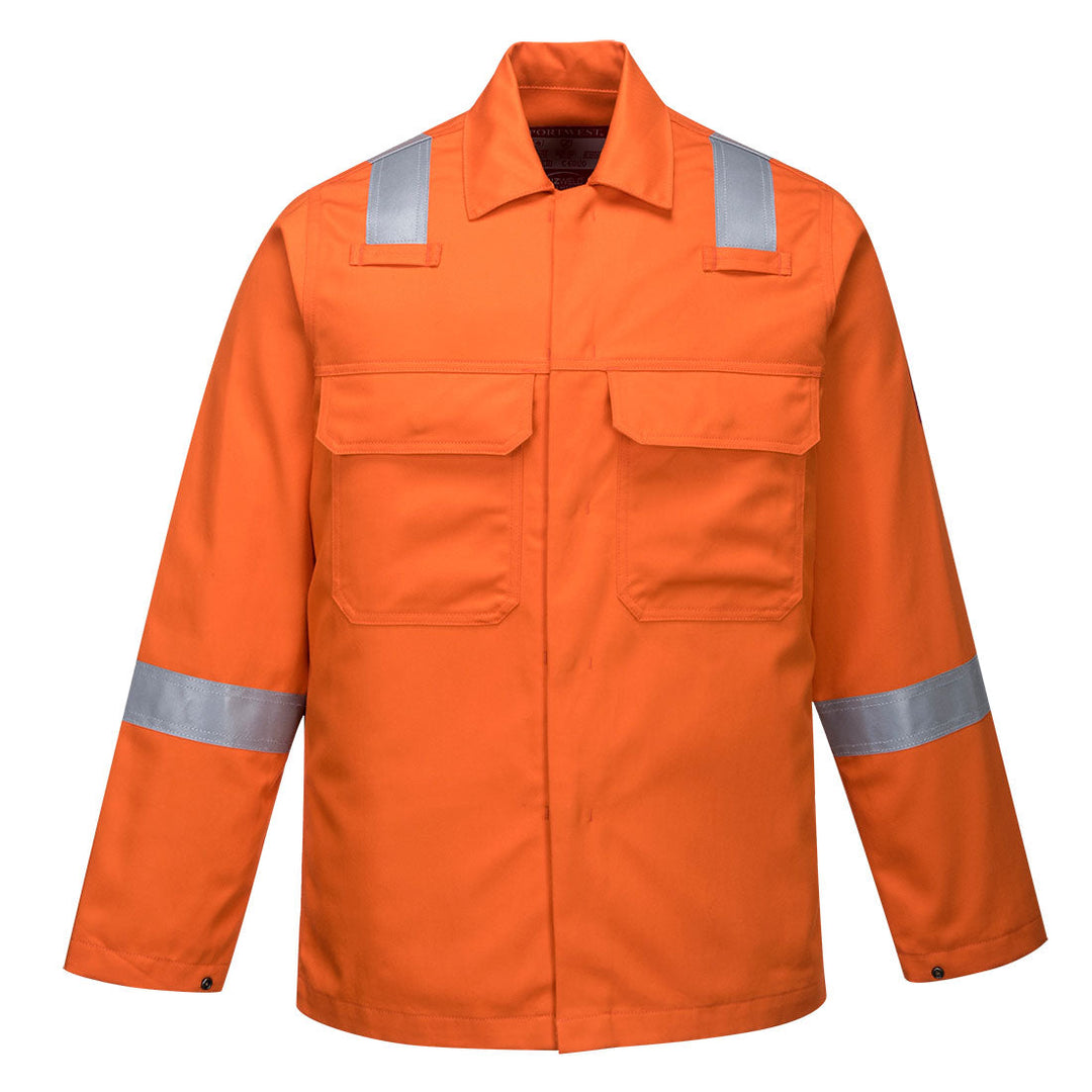 Portwest BZ13 Bizweld Iona Flame Retardant Jacket 1#colour_orange