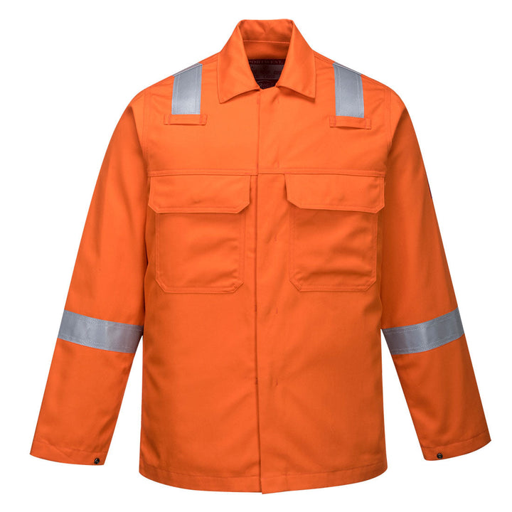 Portwest BZ13 Bizweld Iona Flame Retardant Jacket 1#colour_orange