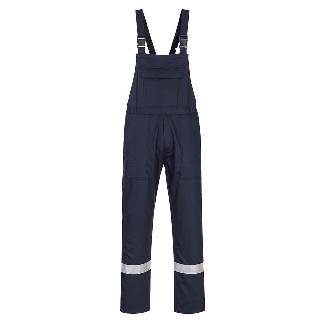 Portwest BZ17 Bizweld Iona Bib & Brace Flame Retardant 1#colour_navy