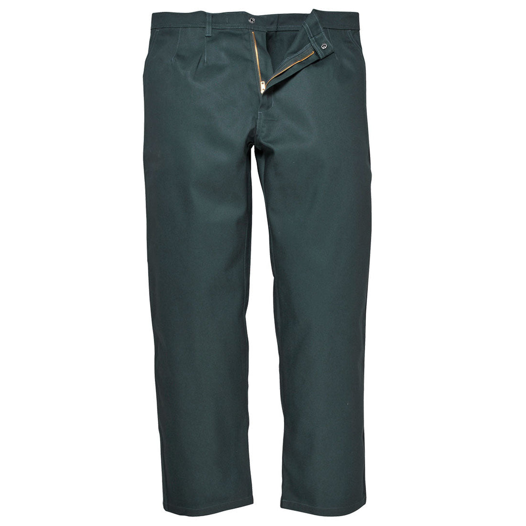 Portwest BZ30 Bizweld Trousers - Flame Retardant 1#colour_bottle-green