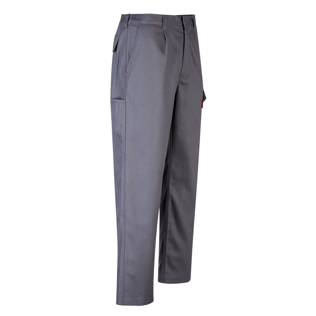 Portwest BZ31 Bizweld FR Cargo Pants 1#colour_grey 2#colour_grey 3#colour_grey