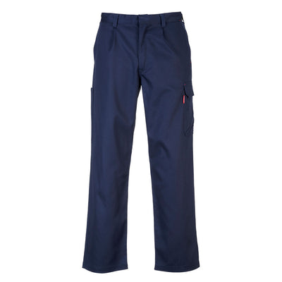 Portwest BZ31 Bizweld FR Cargo Pants 1#colour_navy 2#colour_navy