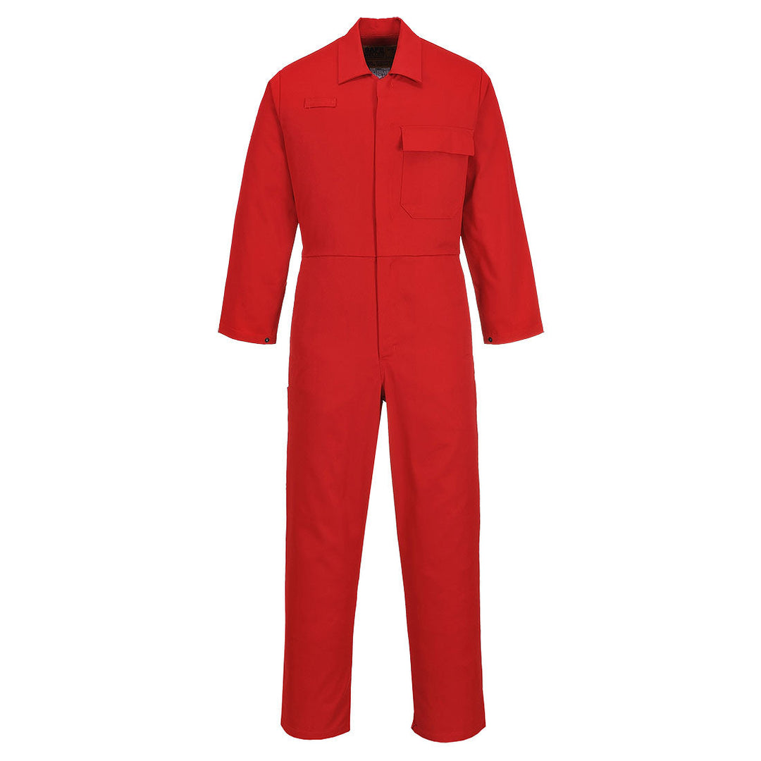 Portwest C030 CE Safe-Welder Flame Retardant Coveralls 1#colour_red