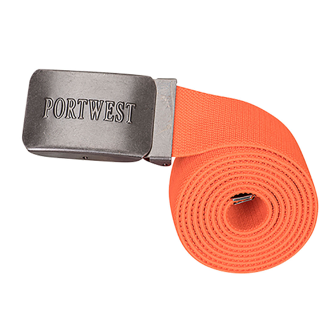 Portwest C105 Elasticated Work Belt 1#colour_orange
