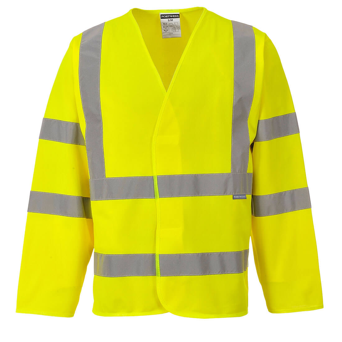 Portwest C473 Hi Vis Two Band & Brace Jacket 1#colour_yellow