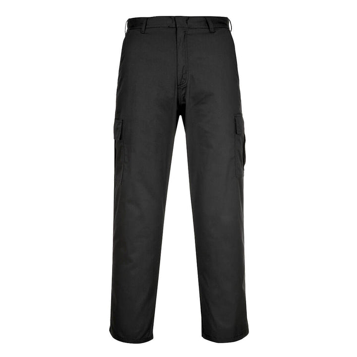 Portwest C721 Combat Kneepad Trousers Black Main#colour_black