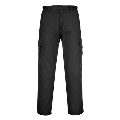 Portwest C721 Combat Kneepad Trousers Black Main#colour_black