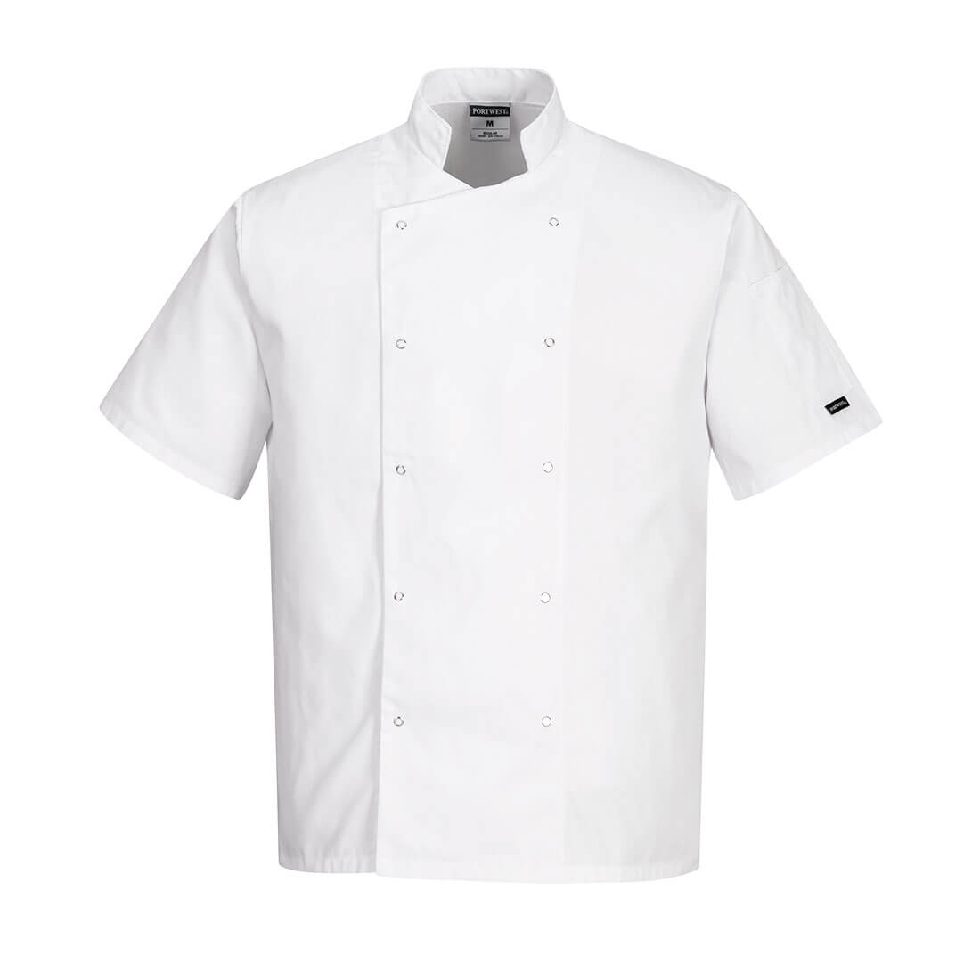 Portwest C733 Cumbria Chefs Jacket 1#colour_white
