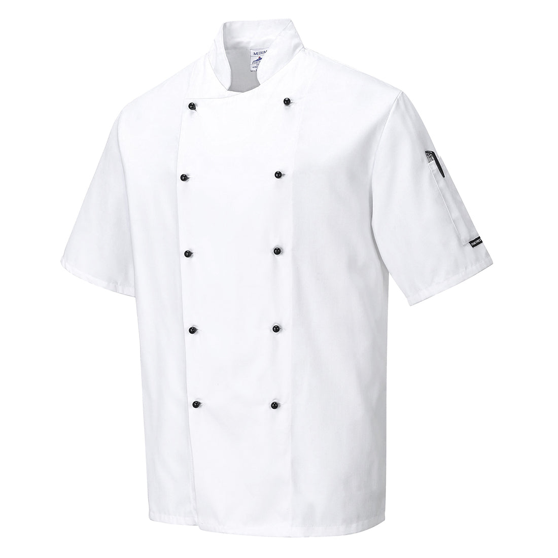 Portwest C734 Kent Chefs Jacket 1#colour_white
