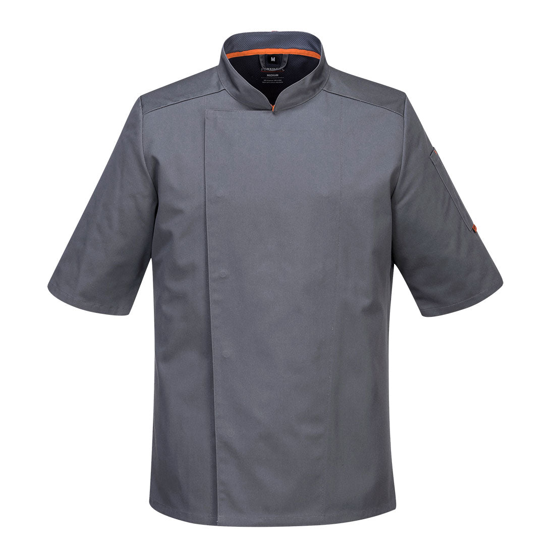 Portwest C738 MeshAir Pro Jacket Short Sleeves 1#colour_slate-grey