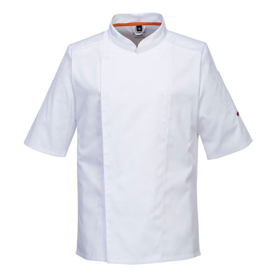 Portwest C738 MeshAir Pro Jacket Short Sleeves 1#colour_white