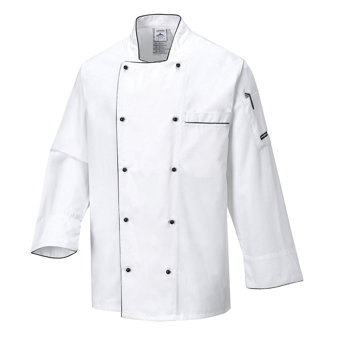 Portwest C776 Executive Chefs Jacket 1#colour_white