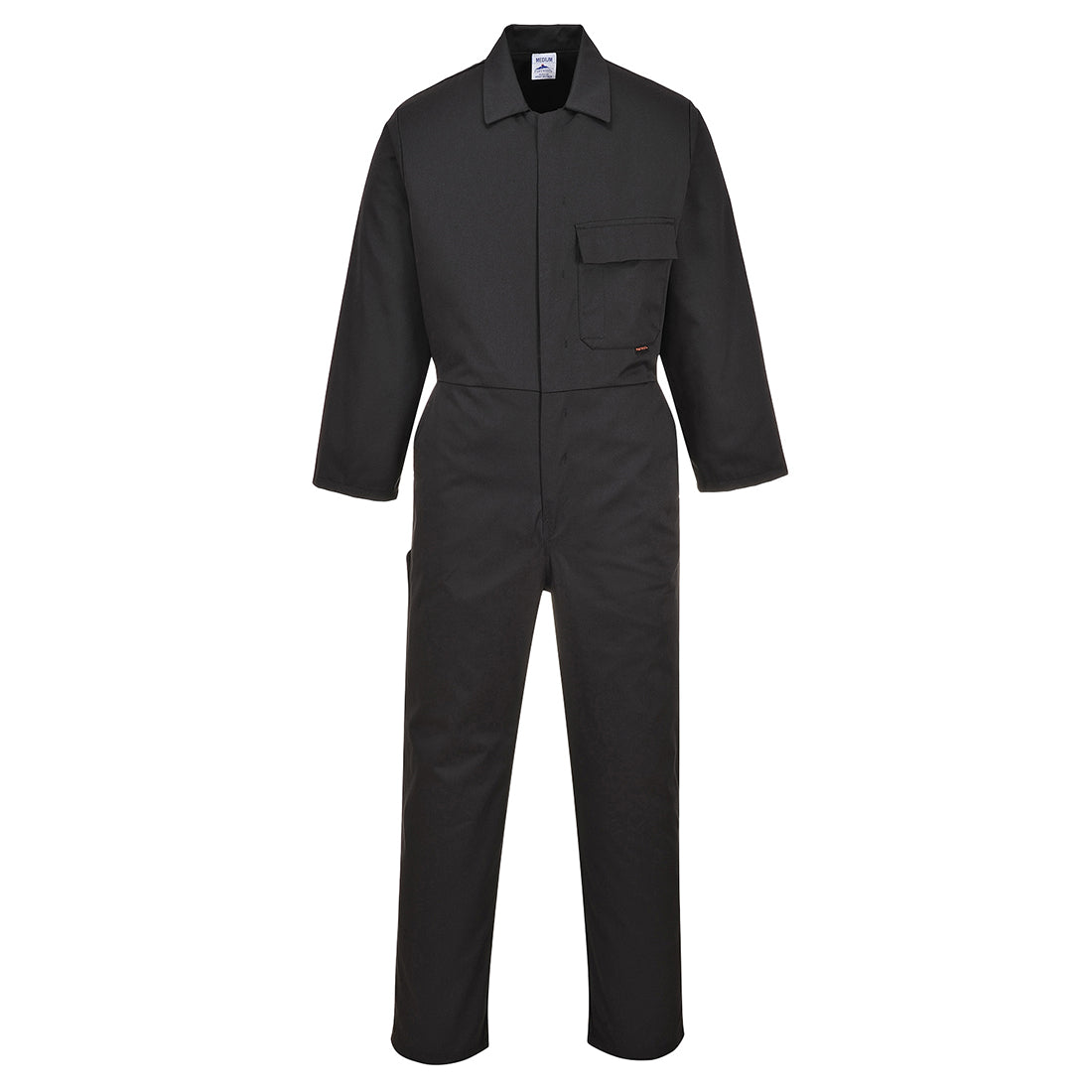 Portwest C802 Standard Coveralls 1#colour_black