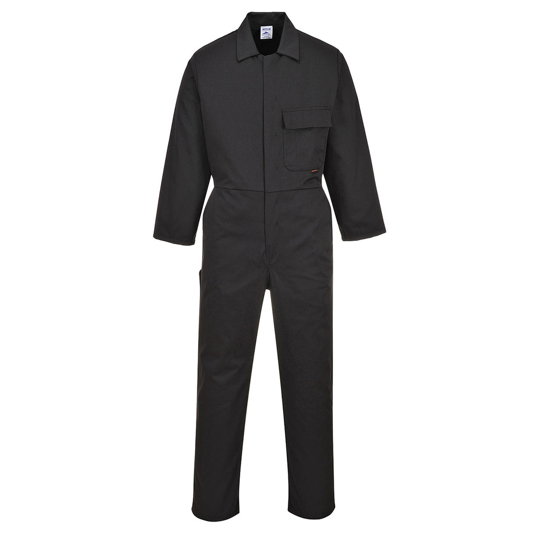 Portwest C802 Standard Coveralls 1#colour_black