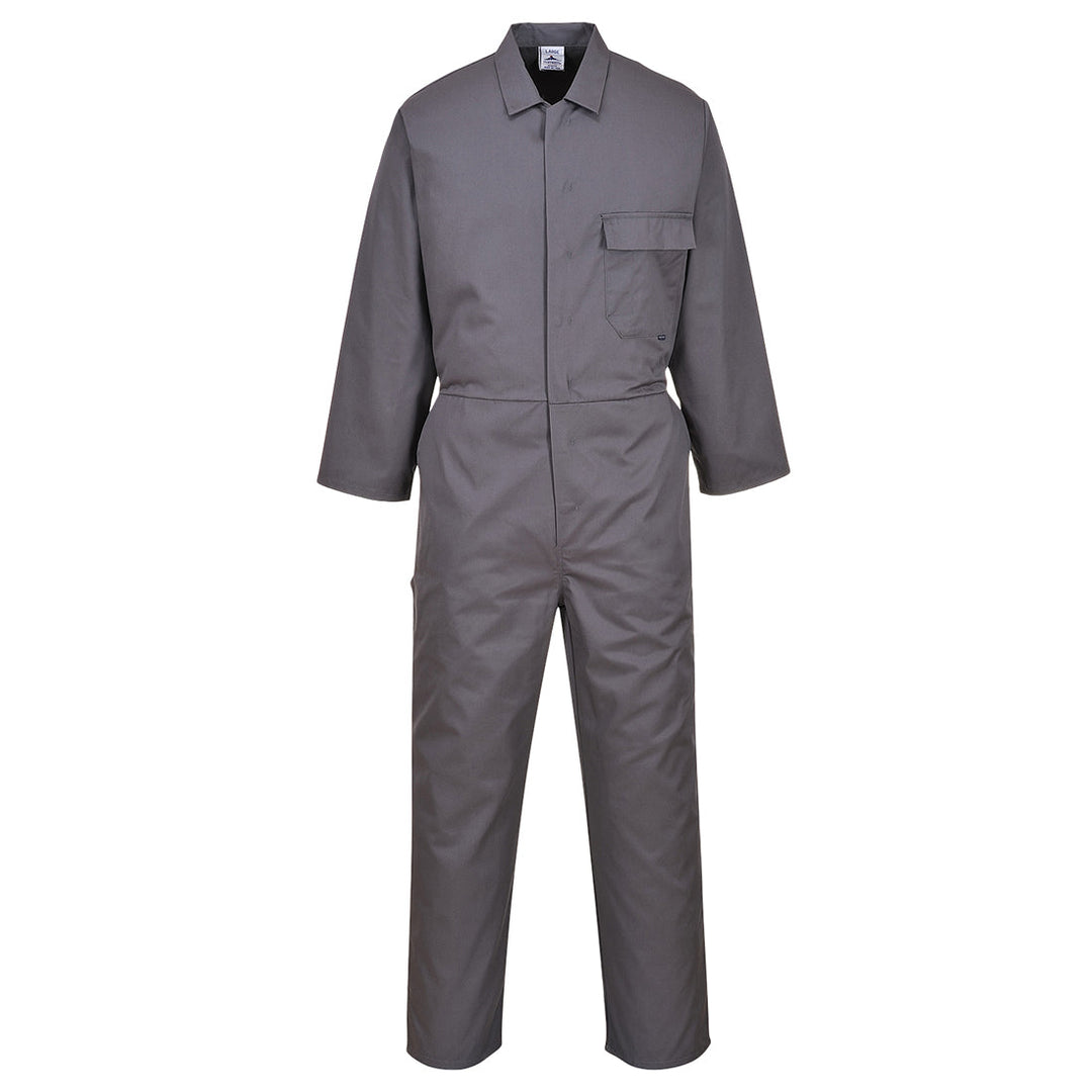 Portwest C802 Standard Coveralls 1#colour_graphite-grey