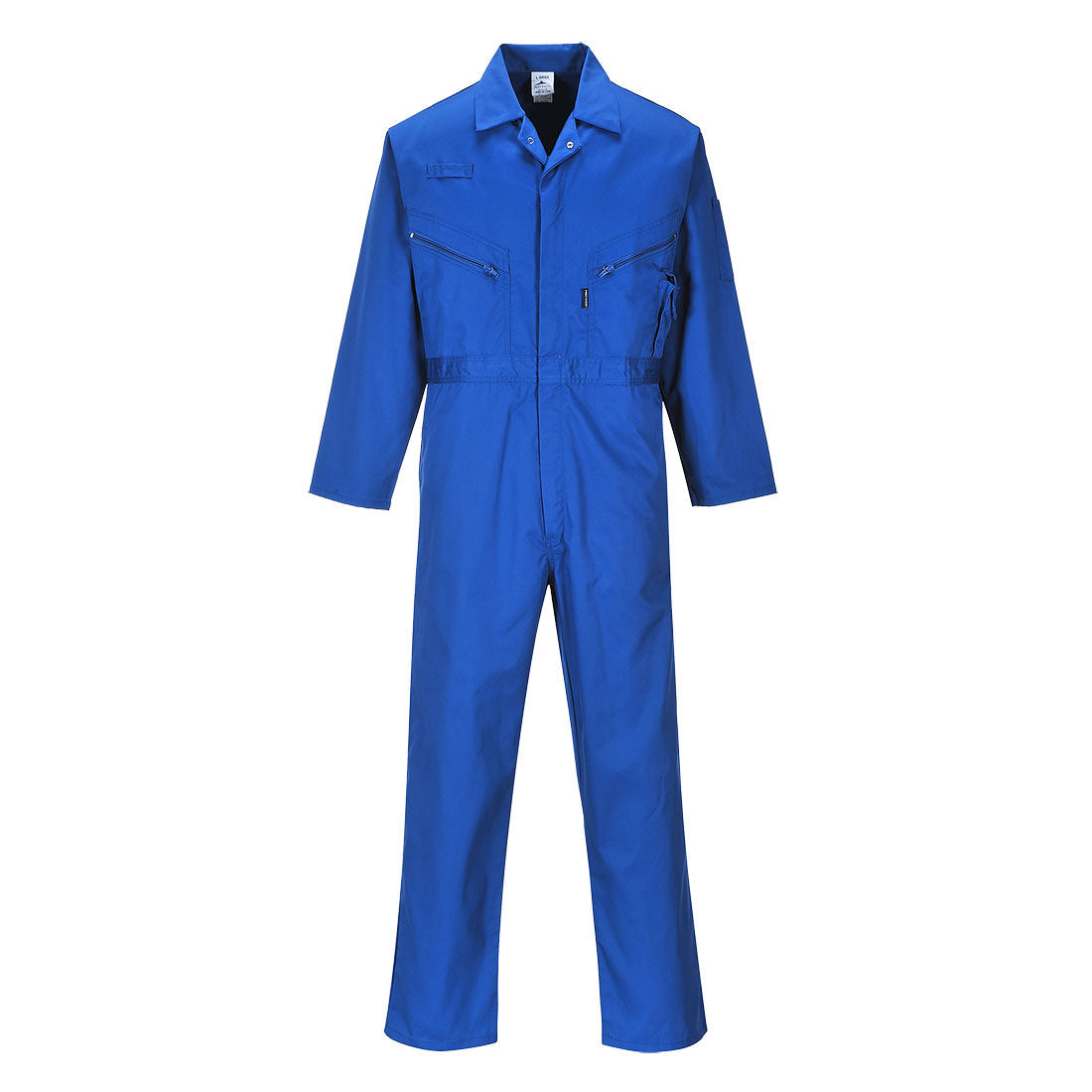 Portwest C813 Liverpool Zip Coveralls 1#colour_royal-blue