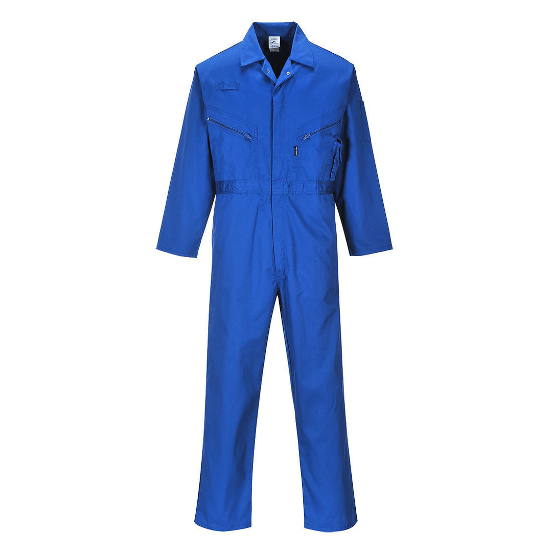 Portwest C813 Liverpool Zip Coveralls 1#colour_royal-blue