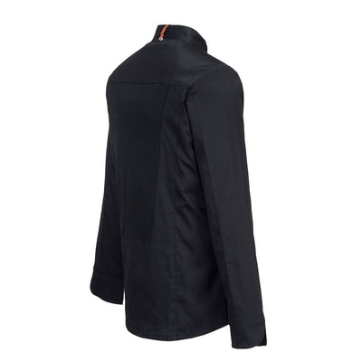 Portwest C838 MeshAir Pro Chefs Jacket Long Sleeved 1#colour_black 2#colour_black 3#colour_black