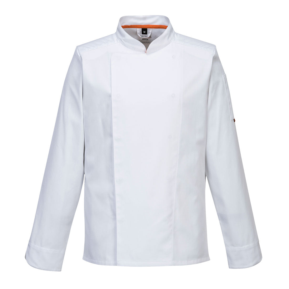 Portwest C838 MeshAir Pro Chefs Jacket Long Sleeved 1#colour_white