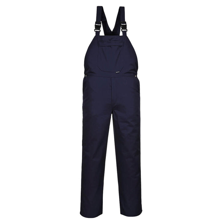 Portwest C875 Burnley Bib and Brace Navy Main#colour_navy