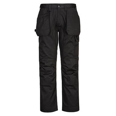 Portwest CD883 WX2 Stretch Holster Trousers 1#colour_black