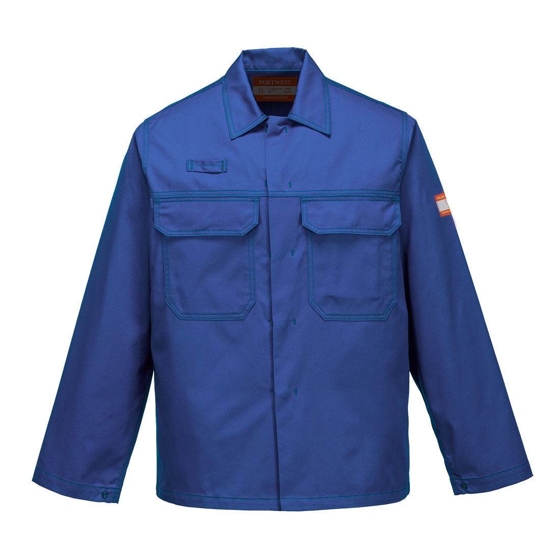 Portwest CR10 Chemical Resistant Jacket 1#colour_epic-royal