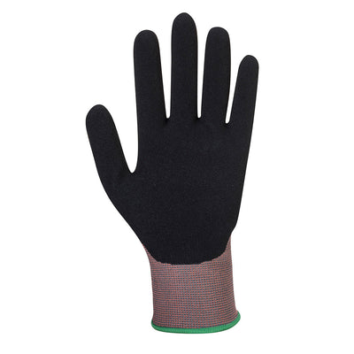 Portwest CT65 CT VHR Cut Resistant Nitrile Foam Gloves 1#colour_grey-black 2#colour_grey-black