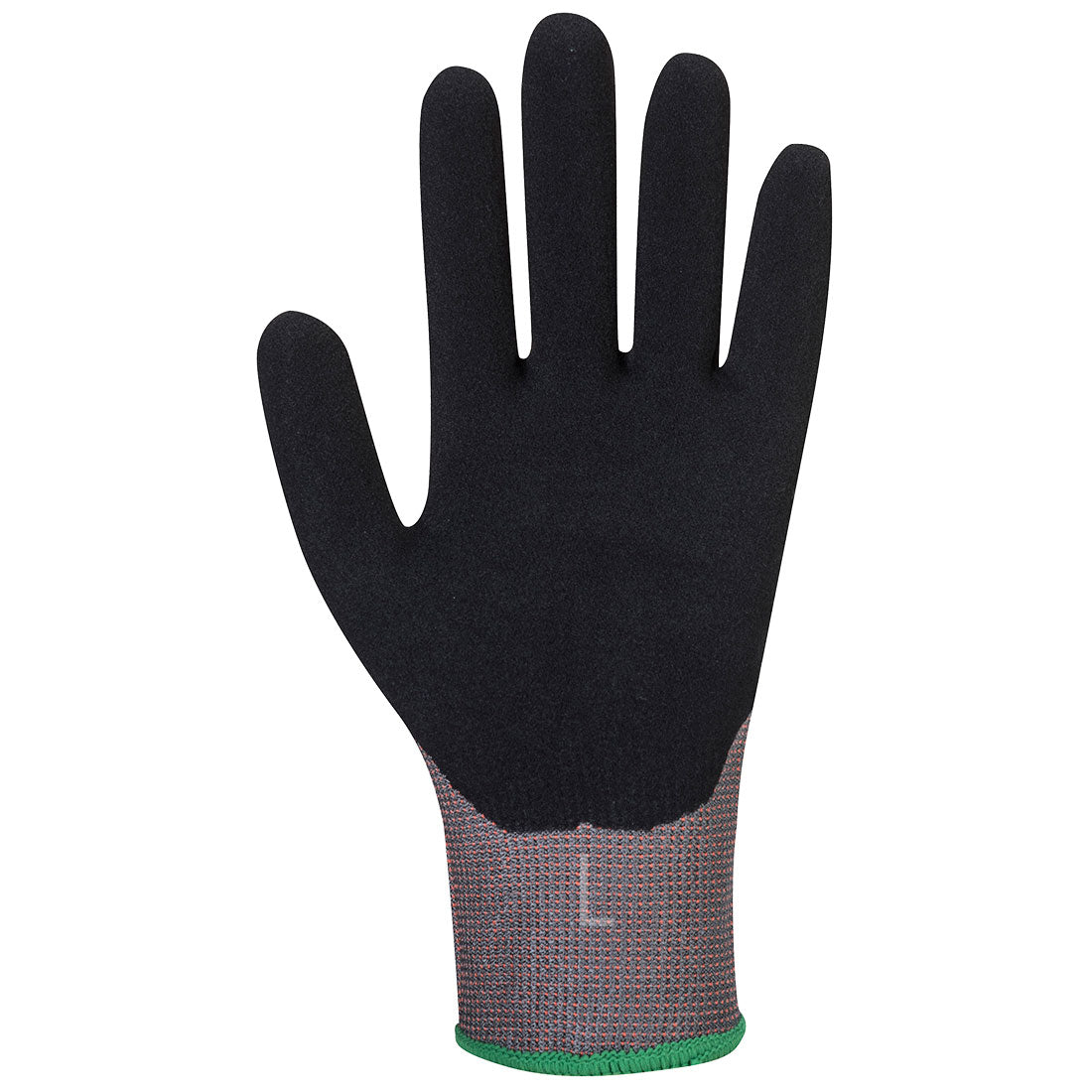 Portwest CT67 CT AHR Cut Resistant Nitrile Foam Gloves 1#colour_grey-black 2#colour_grey-black