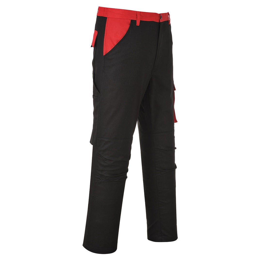 Portwest CW11 Poznan Trousers 1#colour_black 2#colour_black