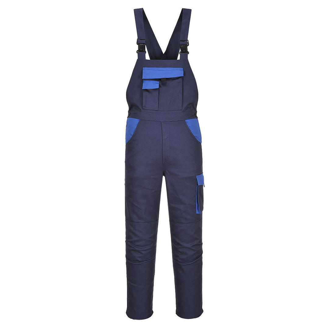 Portwest CW12 Warsaw Bib and Brace 1#colour_navy