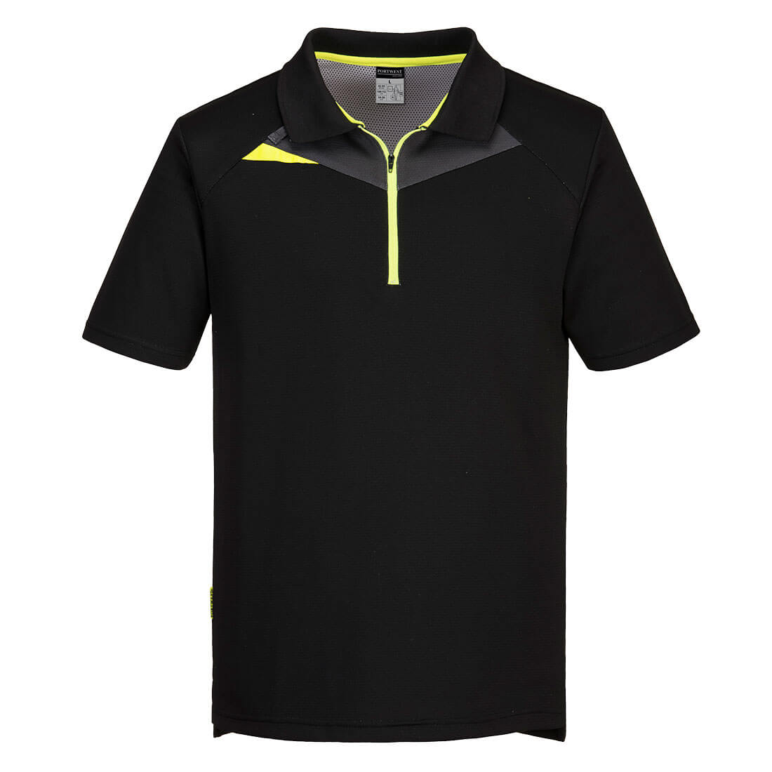 Portwest DX410 DX4 Polo Shirt Short Sleeve 1#colour_black