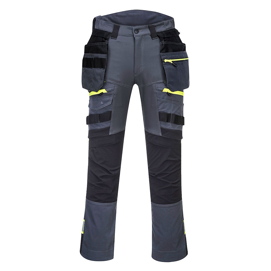 Portwest DX440 DX4 Detachable Holster Pocket Trousers 1#colour_metal-grey