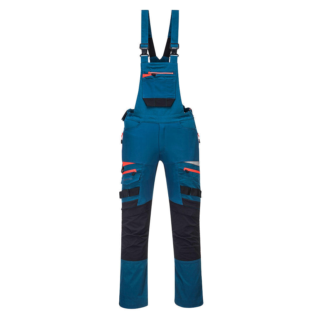 Portwest DX441 DX4 Work Bib and Brace 1#colour_metro-blue