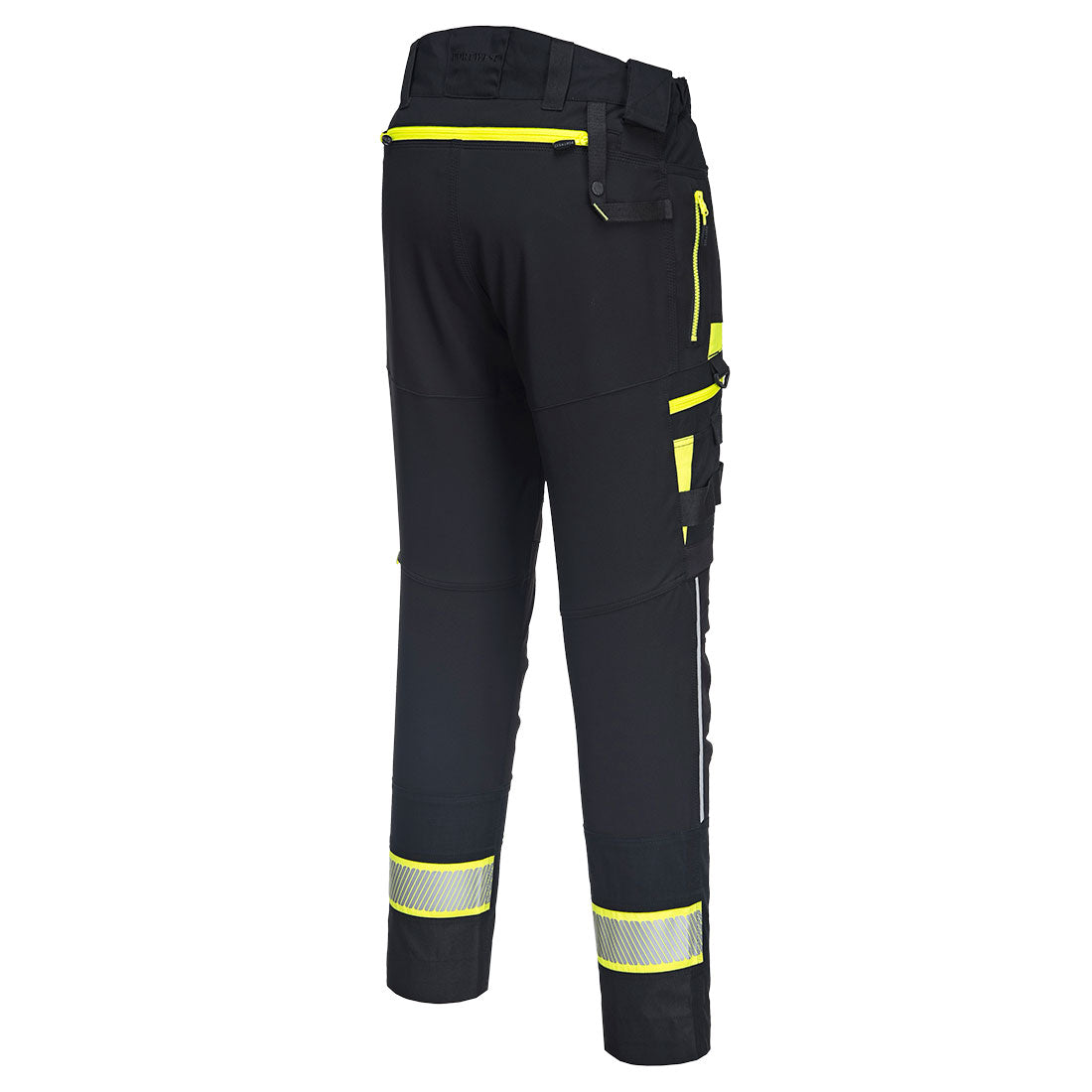 Portwest DX449 DX4 Work Trousers 1#colour_black 2#colour_black 3#colour_black