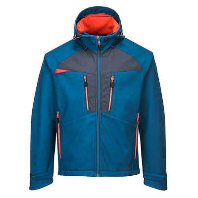 Portwest DX474 DX4 Softshell Jacket 1#colour_metro-blue