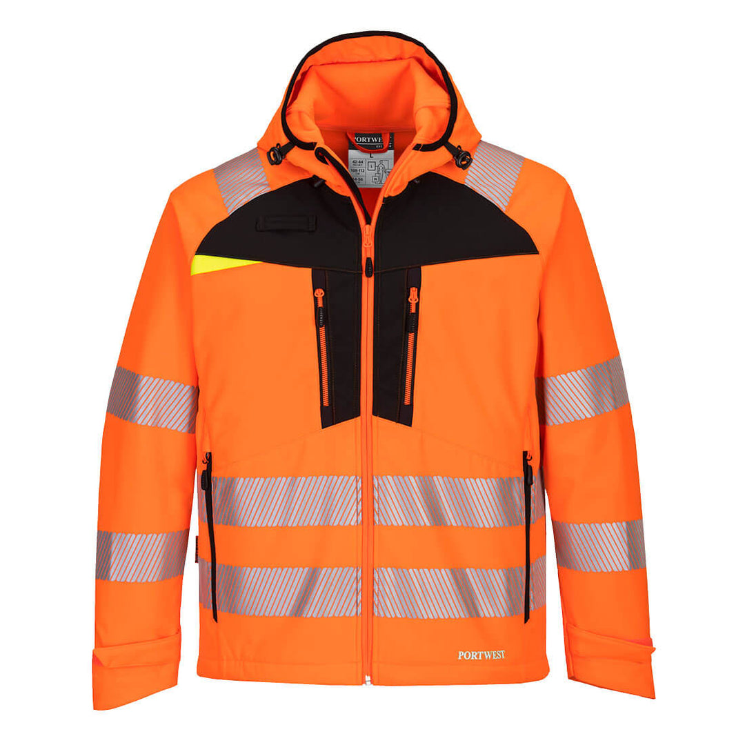 Portwest DX475 DX4 Hi-Vis Softshell Jacket