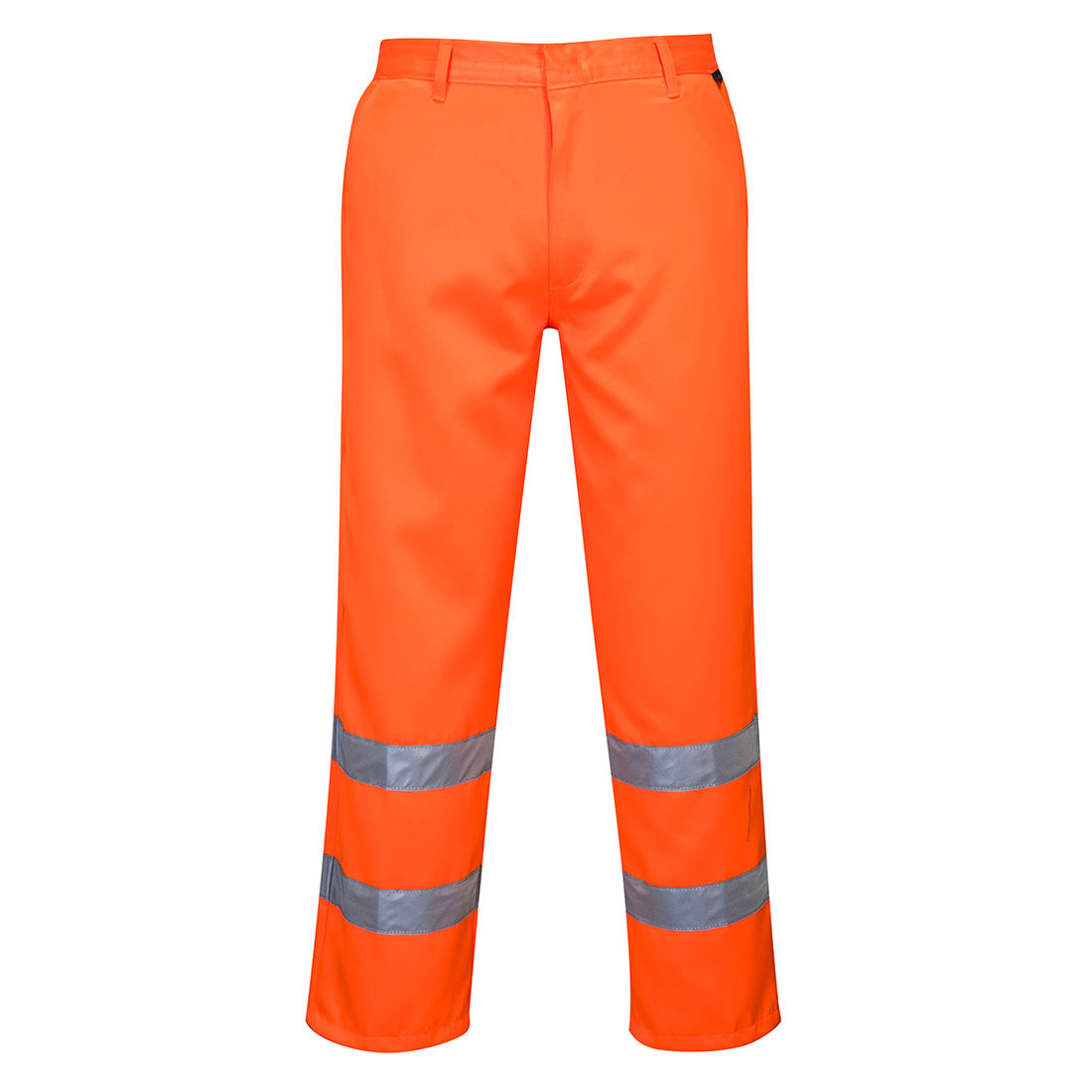 Portwest E041 Hi Vis Poly-cotton Trousers 1#colour_orange