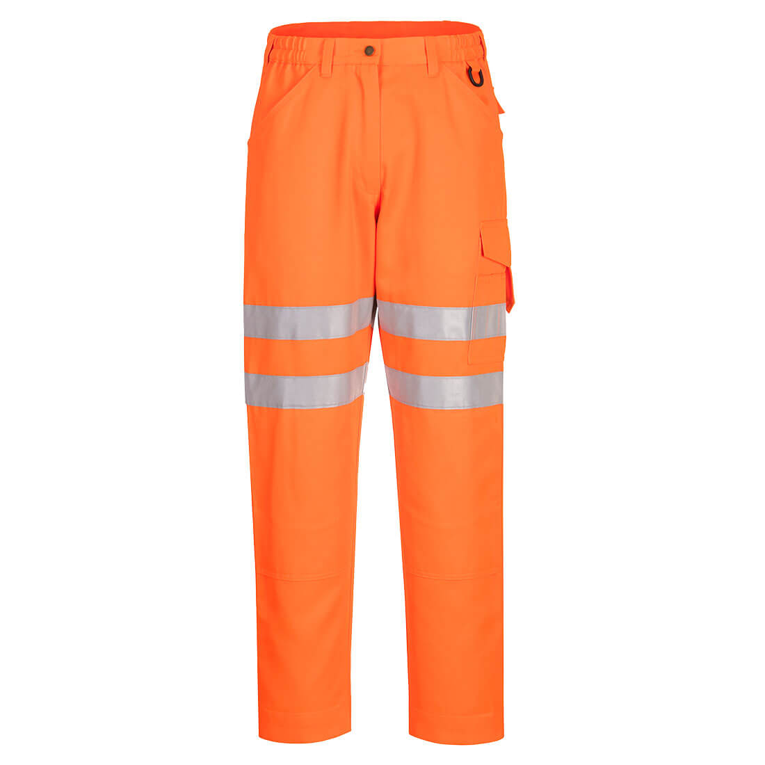 Portwest EC40 Eco Hi Vis Trousers 1#colour_orange