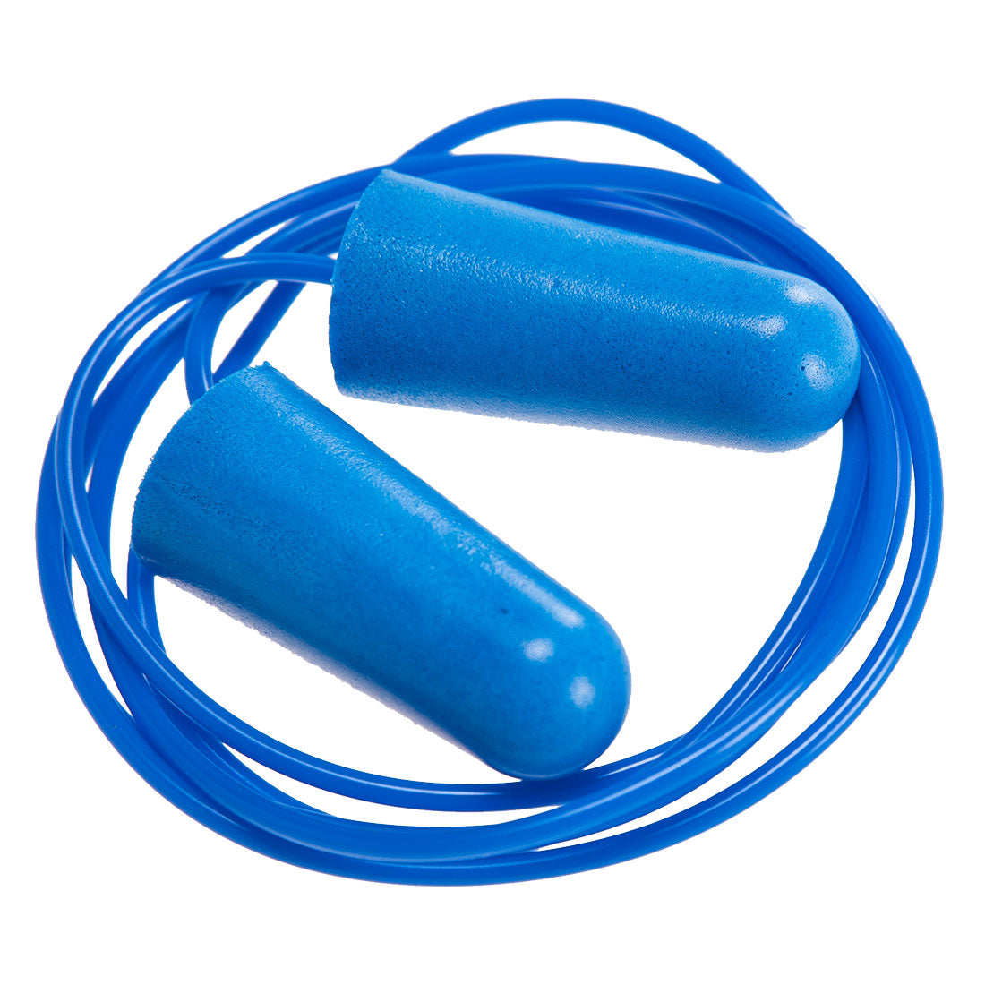 Portwest EP30 Detectable Corded PU Ear Plug (200 pairs) 1#colour_blue
