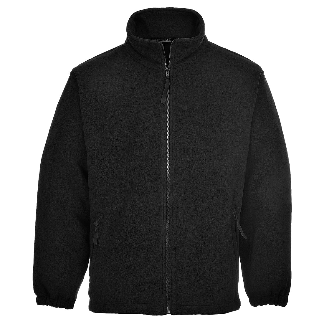 Portwest F205 Aran Fleece Jacket 1#colour_black