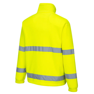 Portwest F250 Hi Vis Essential Fleece 1#colour_yellow 2#colour_yellow 3#colour_yellow