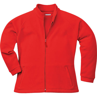 Portwest F282 Aran Ladies Fleece 1#colour_red