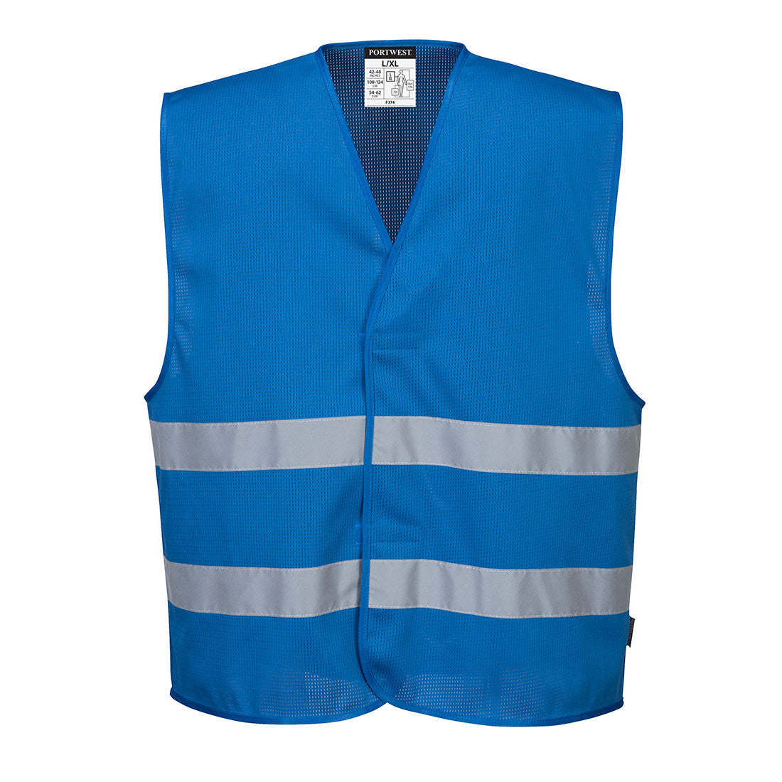 Portwest F374 MeshAir Iona Vest 1#colour_royal-blue