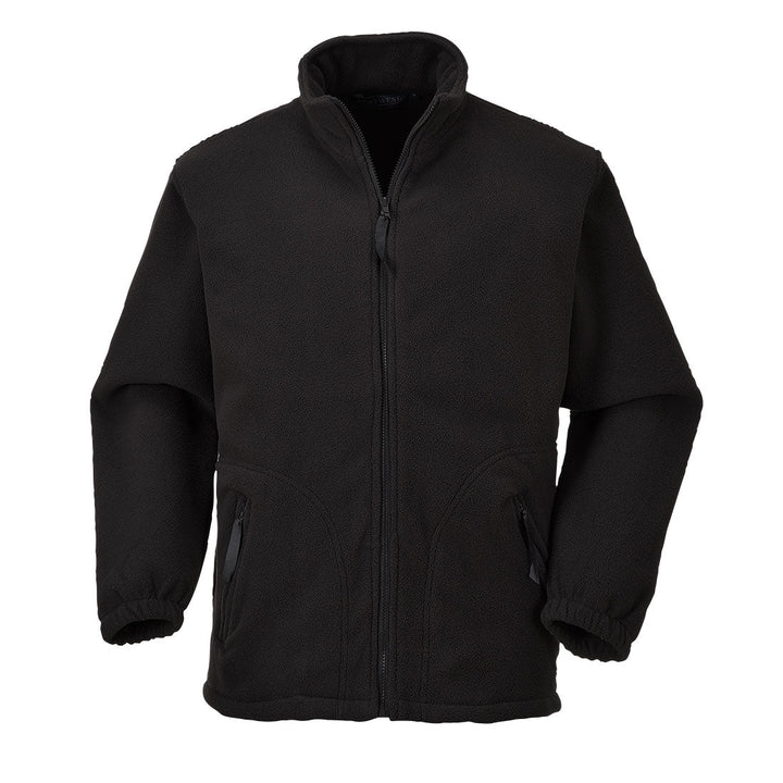 Portwest F400 Argyll Heavy Fleece 1#colour_black 2#colour_black