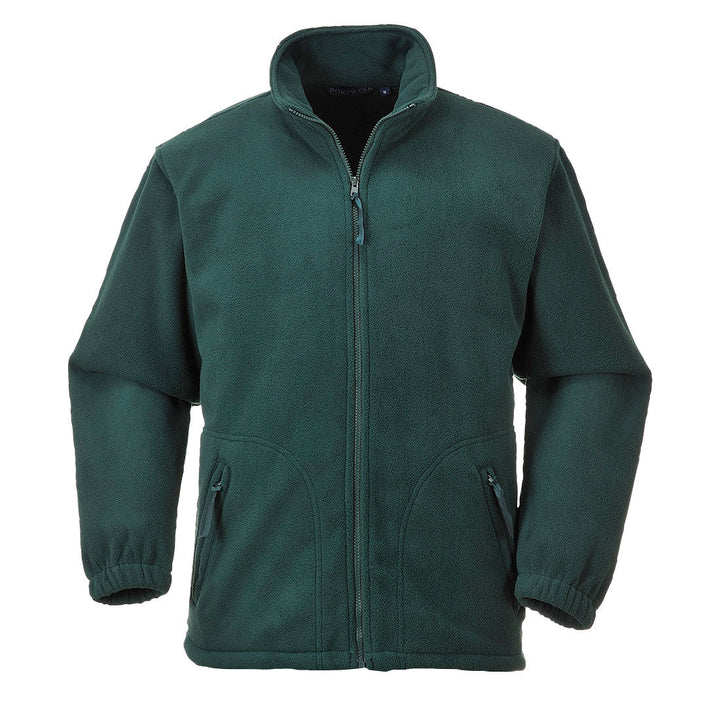 Portwest F400 Argyll Heavy Fleece 1#colour_bottle-green