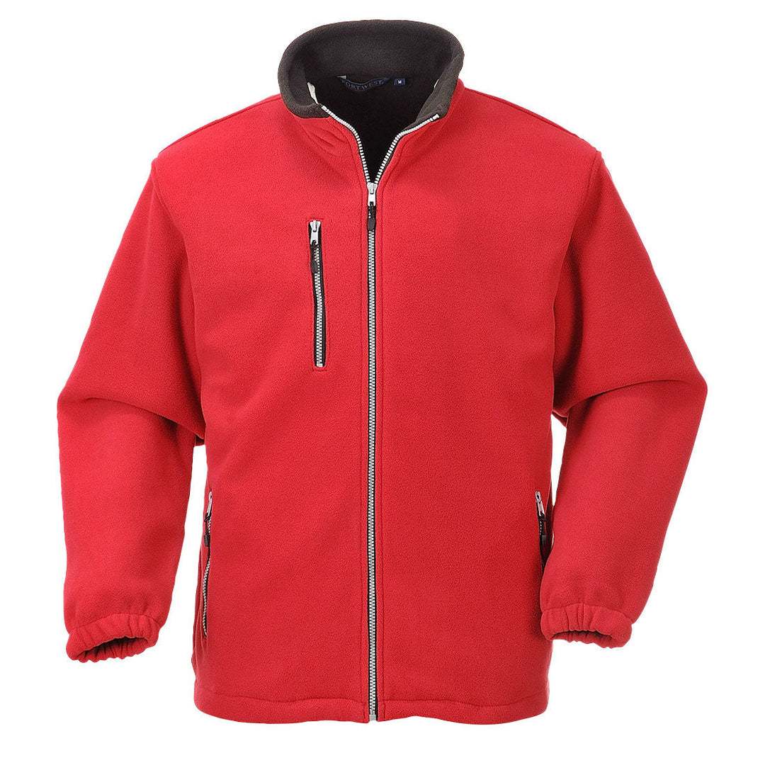 Portwest F401 City Fleece 1#colour_red