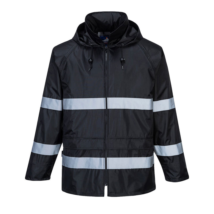 Portwest F440 Classic Iona Rain Jacket 1#colour_black