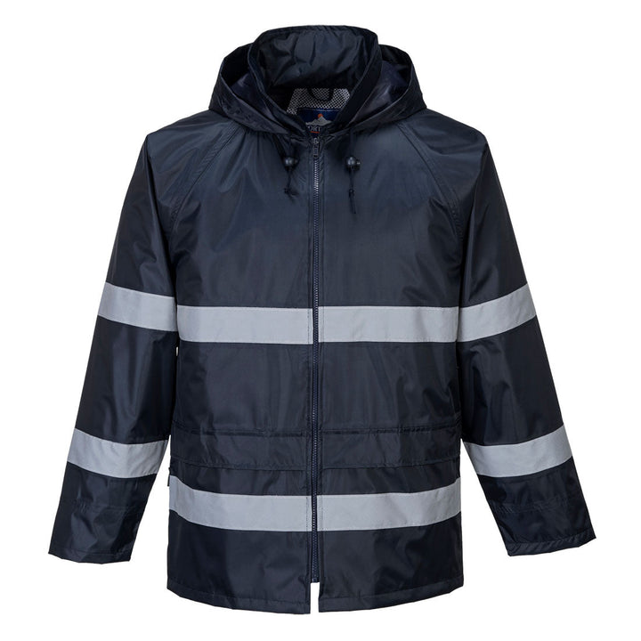 Portwest F440 Classic Iona Rain Jacket 1#colour_navy