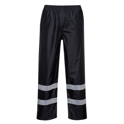 Portwest F441 Classic Iona Rain Trousers 1#colour_black 2#colour_black