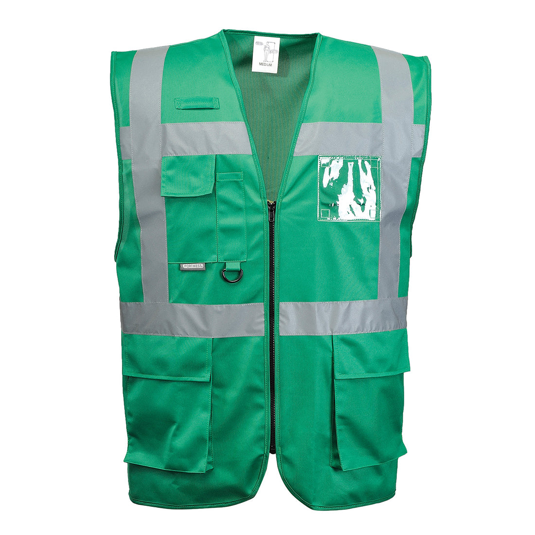 Portwest F476 Iona Executive Vest 1#colour_bottle-green